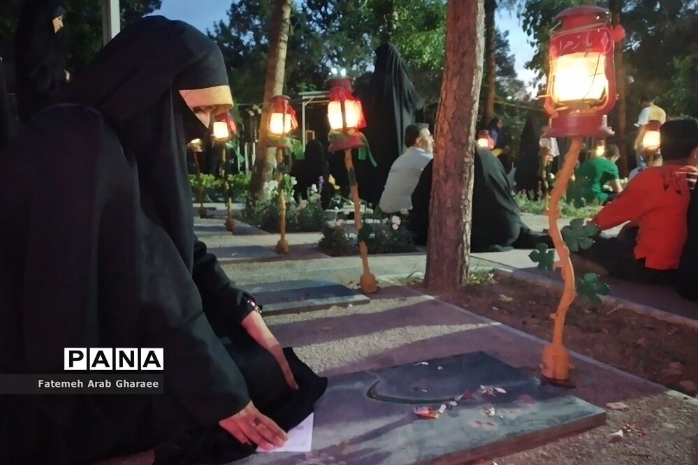 بهشت گردی دانش‌آموز خبرنگار پانا شهرستان‌پاکدشت