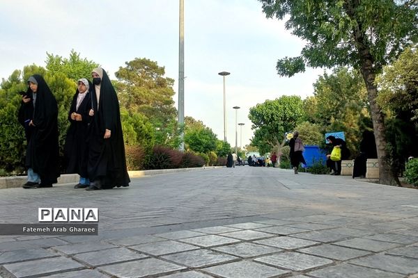 بهشت گردی دانش‌آموز خبرنگار پانا شهرستان‌پاکدشت