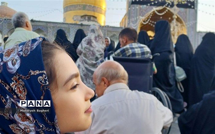 حرم امام رضا (ع) بهشت خداوند روی زمین است
