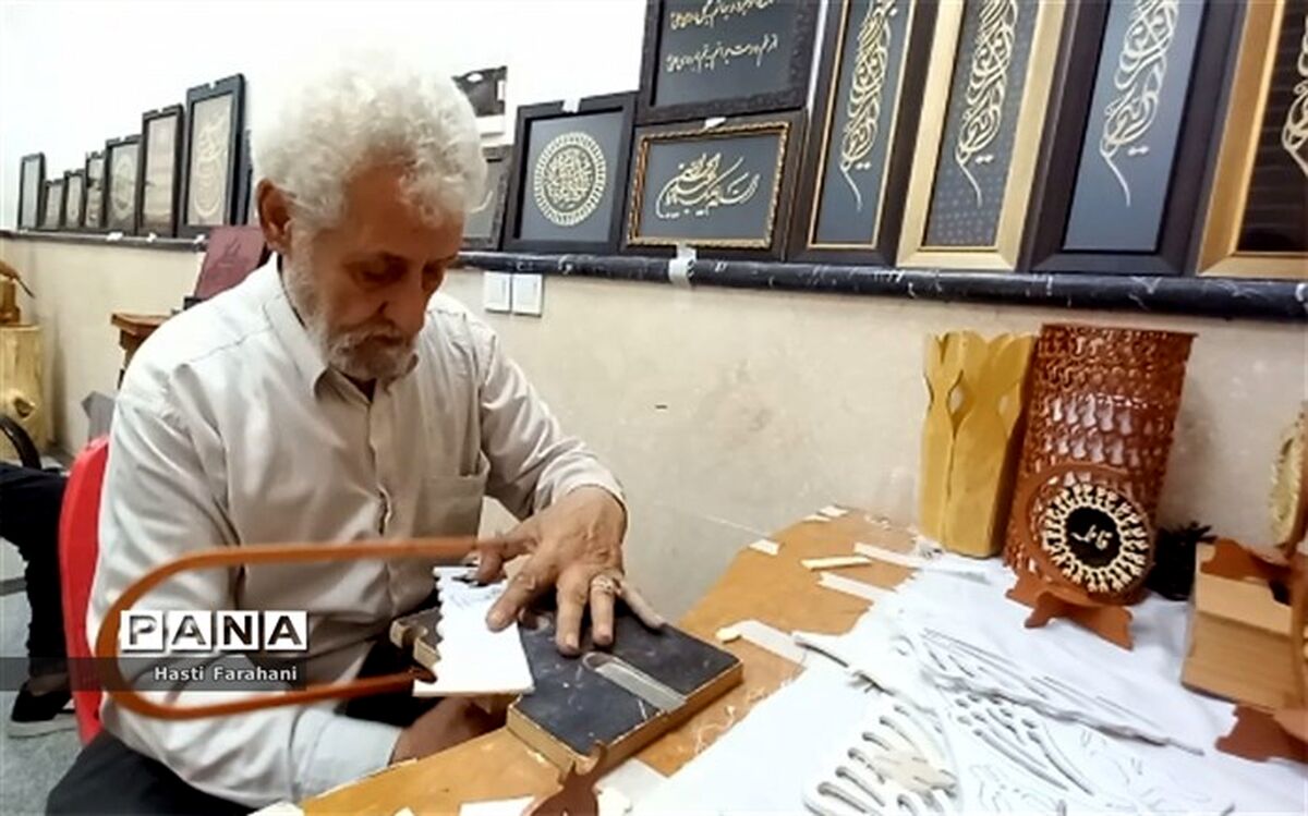 برگزاری نمایشگاه صنایع دستی در شهرستان‌قرچک / فیلم