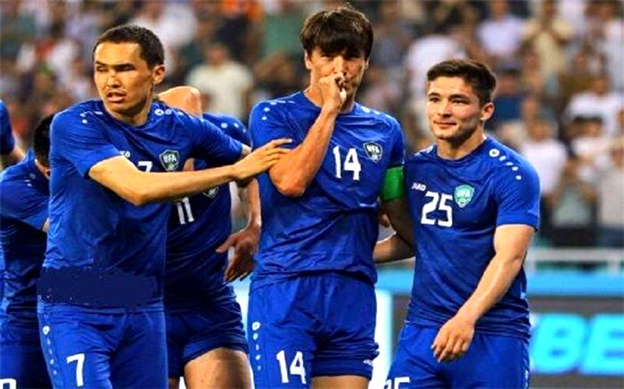 بُرد پرگل ازبکستان قبل از مصاف با ایران