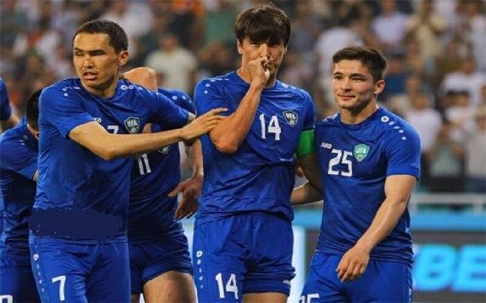 بُرد پرگل ازبکستان قبل از مصاف با ایران