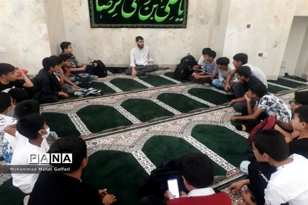 اردوی فرهنگی، تربیتی دانش‌آموزان دبستان امیرکبیر اسلامشهر در اردوگاه شهید‌منتظری شهریار