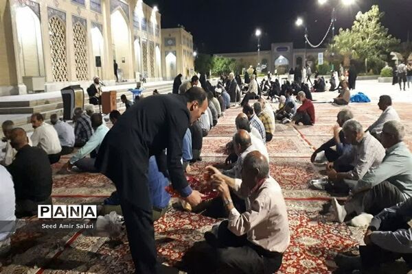 مراسم شهادت امام جواد(ع) در آرامگاه شهید‌مدرس کاشمر