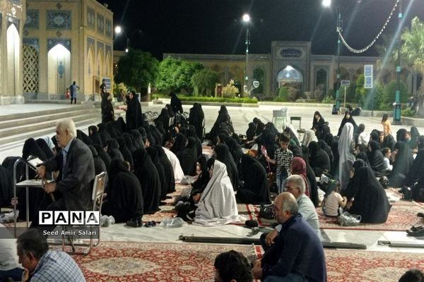 مراسم شهادت امام جواد(ع) در آرامگاه شهید‌مدرس کاشمر