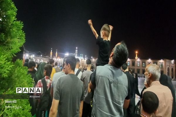 شهادت امام محمد تقی(ع) در حرم مطهر رضوی