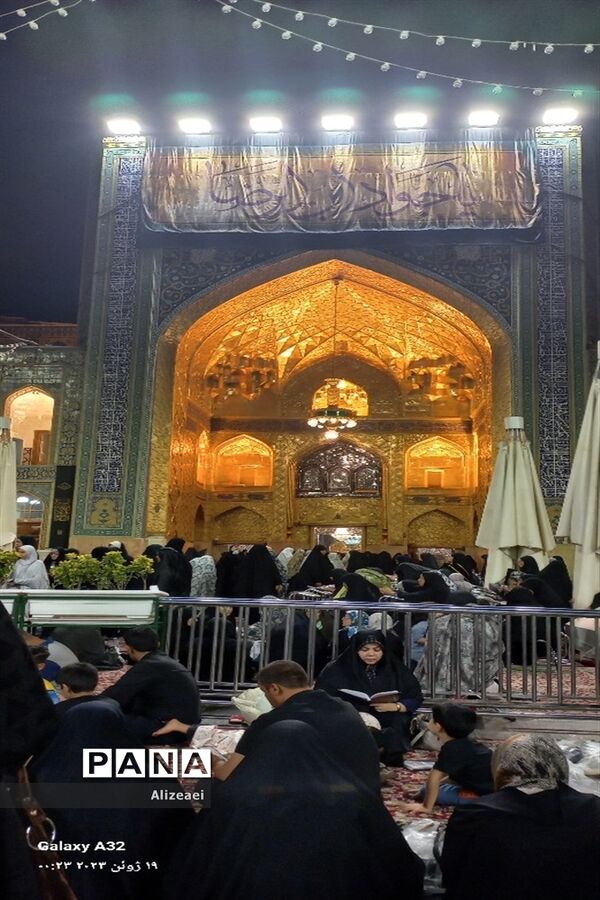 شهادت امام محمد تقی(ع) در حرم مطهر رضوی