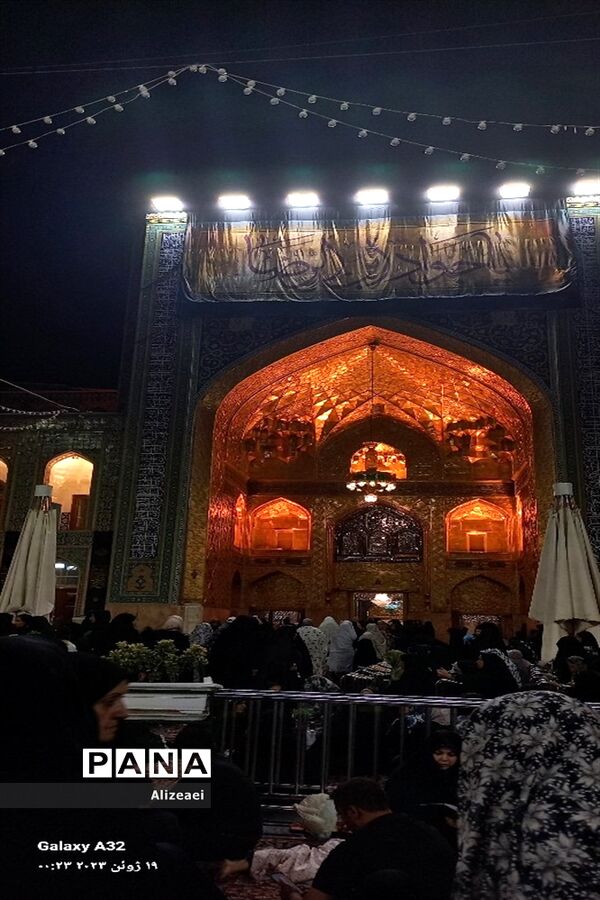 شهادت امام محمد تقی(ع) در حرم مطهر رضوی