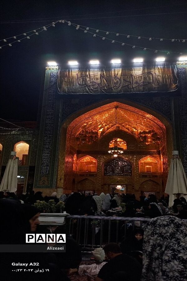 شهادت امام محمد تقی(ع) در حرم مطهر رضوی