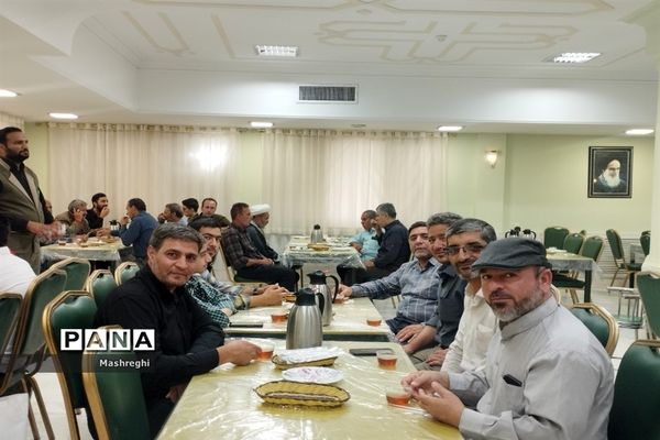 حضور دانش‌آموزان دختر اصفهانی زیارت‌اولی در مهمان‌سرای حضرت امام رضا (ع)