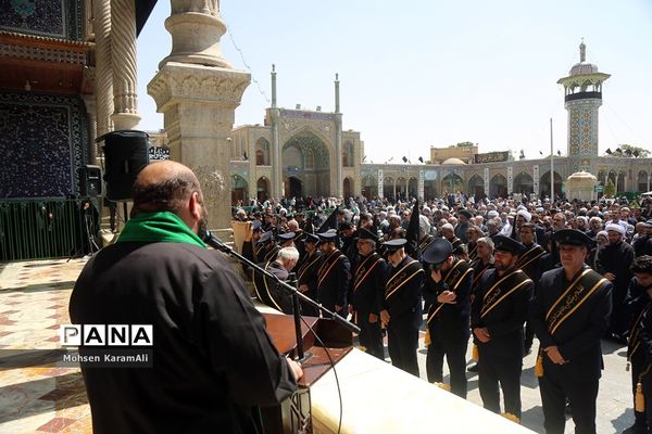 مراسم عزاداری سالروز شهادت امام محمد تقی(ع) در قم