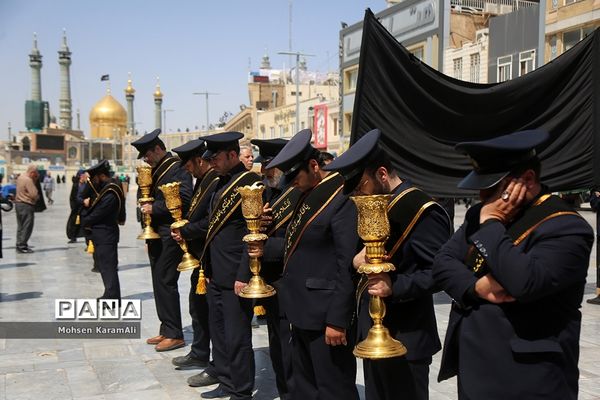 مراسم عزاداری سالروز شهادت امام محمد تقی(ع) در قم