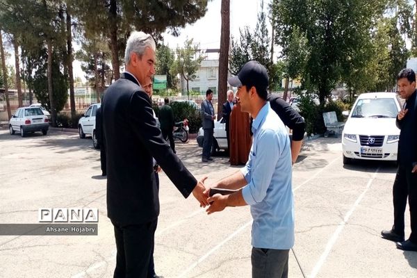 افتتاح پایگاه علمی شهید‌فهمیده دبیرستان امام خمینی کاشمر