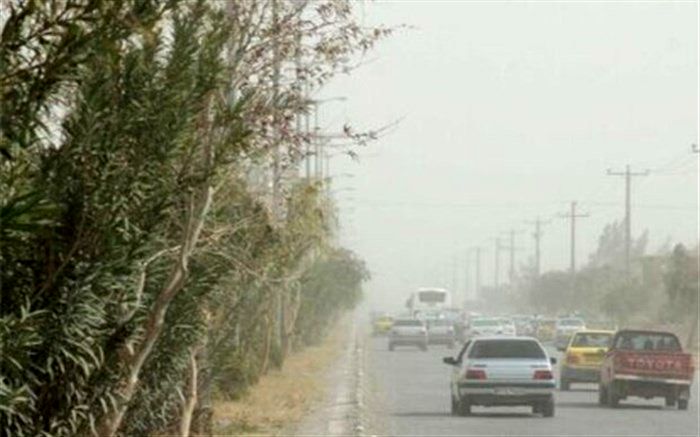 وزش باد شدید و خیزش گرد و خاک در تهران