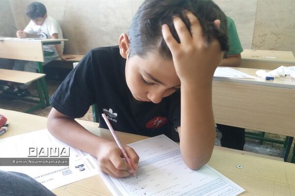 برگزاری آزمون ورودی مدارس استعدادهای درخشان