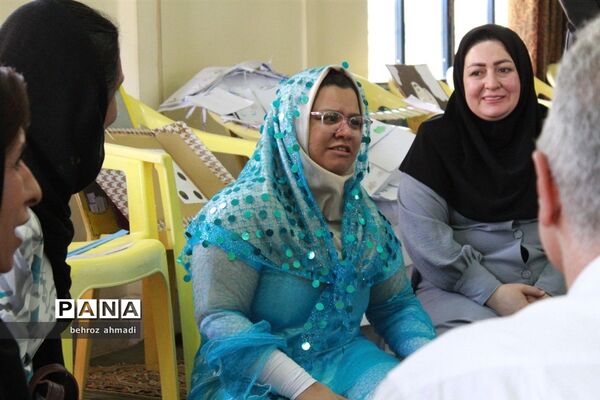 حضور نماینده یونیسف در کرمانشاه به منظور نیازسنجی مدارس استثنایی