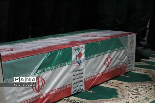 تشییع‌ پیکرشهید مدافع امنیت «مهدی شاه‌ملکی» در کرمانشاه