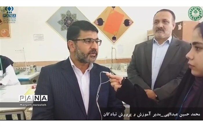 برگزاری مرحله دوم المپیاد شایستگی محور منطقه‌ای در هنرستان هنرآوران تبادکان/فیلم