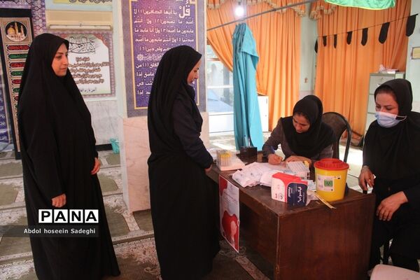 غربالگری دیابت و کلسترول خون  در اداره کل آموزش و پرورش استان بوشهر