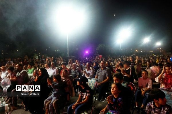 جشنواره تابستانی شهر، در پارک اقوام شهرستان ‌قرچک