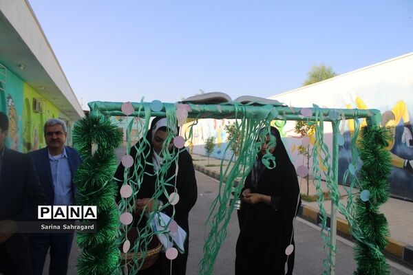 اعزام دانش‌آموزان دختر زیارت اولی  استان بوشهر به مشهد مقدس -۲