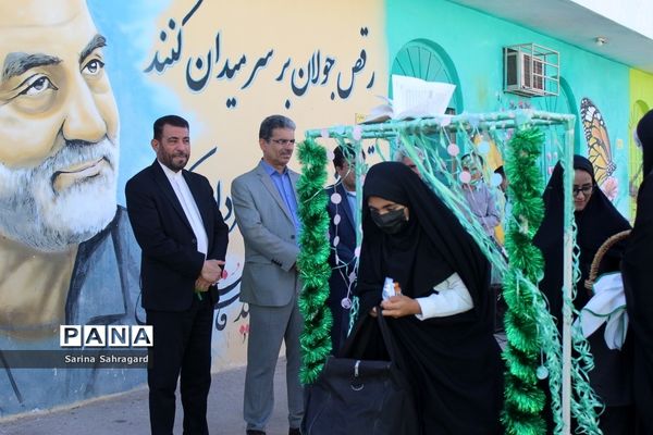 اعزام دانش‌آموزان دختر زیارت اولی  استان بوشهر به مشهد مقدس -۲