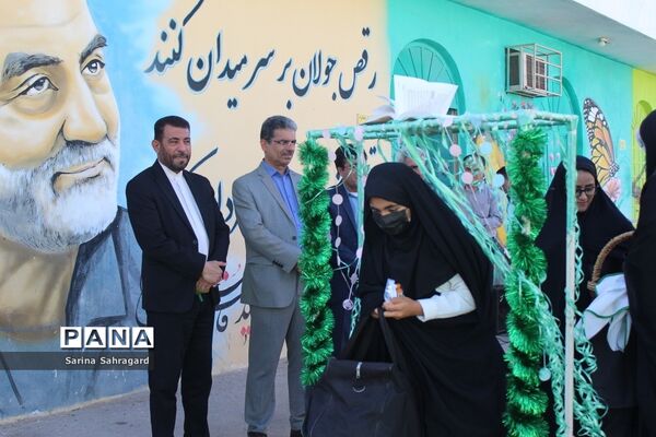 اعزام دانش‌آموزان دختر زیارت اولی  استان بوشهر به مشهد مقدس -۲