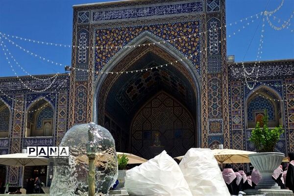 زیارت اولی‌های شهرستان‌های استان تهران در حرم با شکوه امام رضا (ع)