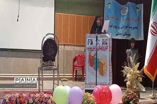 افتتاحیه اوقات فراغت تابستانی کانون مهدیه شهرستان خاتم
