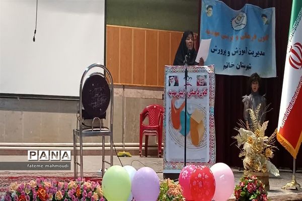 افتتاحیه اوقات فراغت تابستانی کانون مهدیه شهرستان خاتم