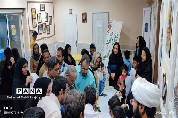 افتتاحیه کلاس‌های اوقات فراغت کانون فرهنگی و تربیتی لقمان در کاشمر