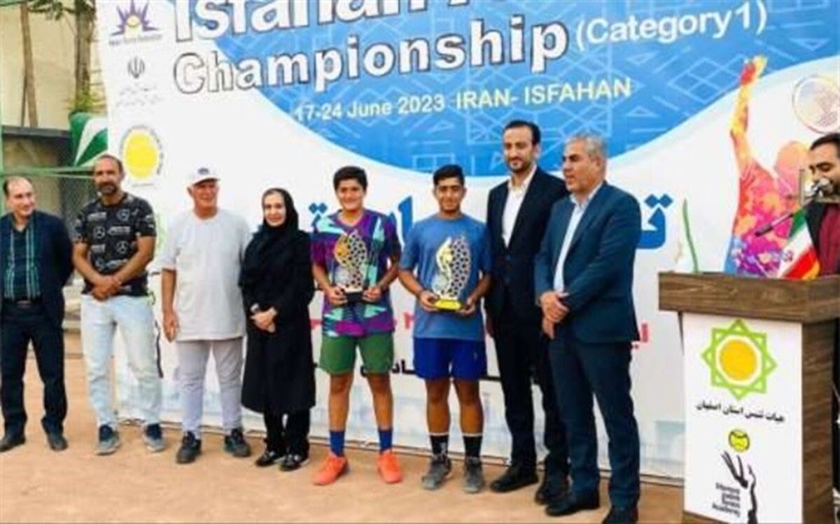رقابت‌های تور تنیس کمتر از 14 سال آسیا؛ آیلین محمدیان‌فرد طلایی شد