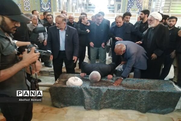 مراسم تشییع پیکر مرحوم حجت الاسلام «آشتیانی» در قم