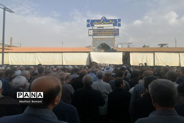 مراسم تشییع پیکر مرحوم حجت الاسلام «آشتیانی» در قم