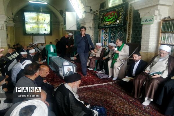 مراسم تشییع پیکر مرحوم حجت الاسلام «آشتیانی» در قم