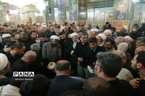 مراسم تشییع پیکر مرحوم حجت الاسلام «آشتیانی» در قم