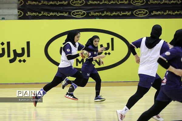 آخرین تمرین تیم ملی هندبال جوانان دختر ایران