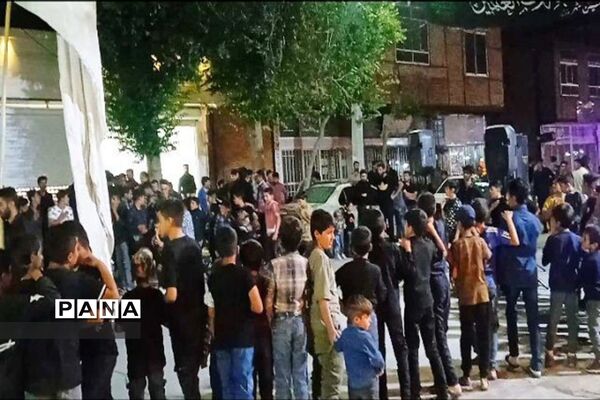 برگزاری مراسم شاه حسین در شهرستان بن
