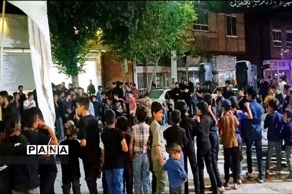 برگزاری مراسم شاه حسین در شهرستان بن