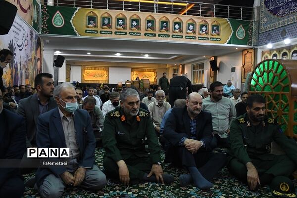 مراسم گرامیداشت سالگرد سردار سرلشکر علی هاشمی و یاران شهیدش در اهواز