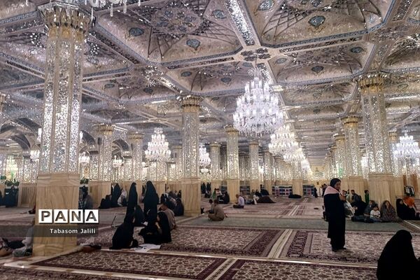 مراسم افتتاحیه اردوی زیارت اولی‌های شهرستان‌های استان تهران در مشهد مقدس