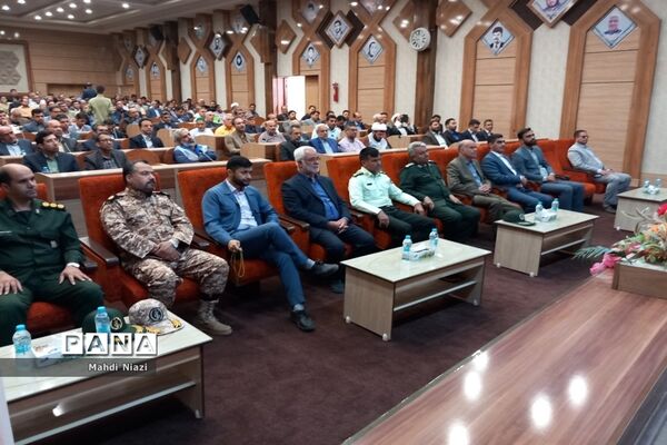 مراسم تکریم و معارفه فرماندار کاشمر