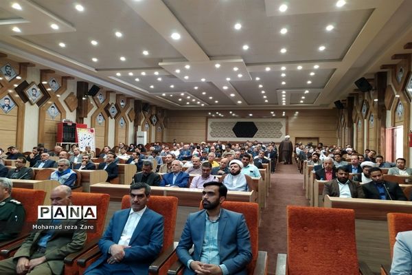 مراسم تکریم و معارفه فرماندار کاشمر