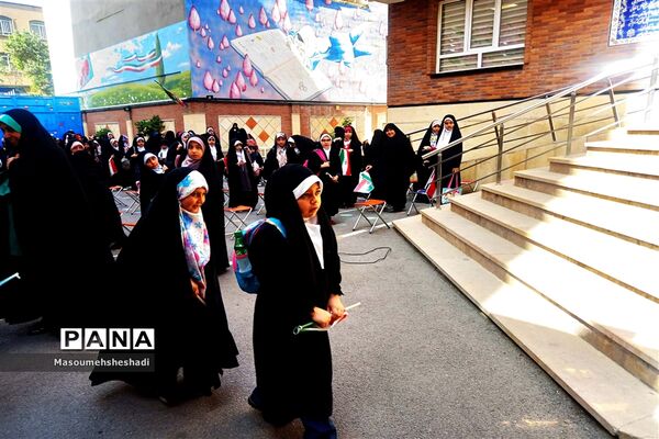افتتاحیه پایگاه تابستانی اوقات فراغت دبستان علوی اسلامی منطقه ۱۲