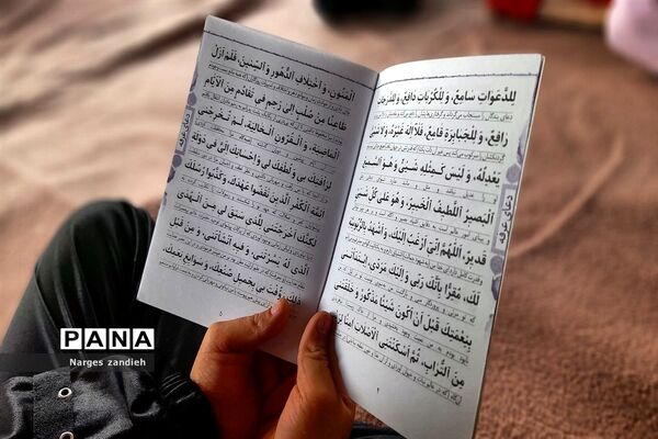 قرائت دعای پرفیض عرفه در بوستان شهدای گمنام ملارد
