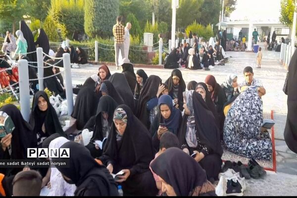 مراسم پر فیض دعای عرفه در حرم  مطهر رضوی
