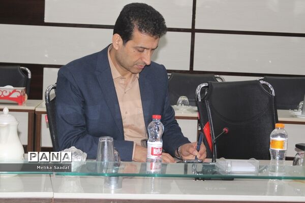 جلسه شورای نظارت آموزش و پرورش استان بوشهر