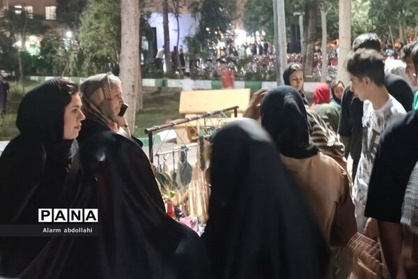 افتتاحیه غرفه‌های صنایع دستی در شهرستان‌قرچک