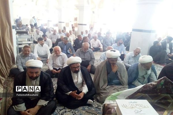 مراسم نماز عید سعید قربان در شهرستان خلیل آباد