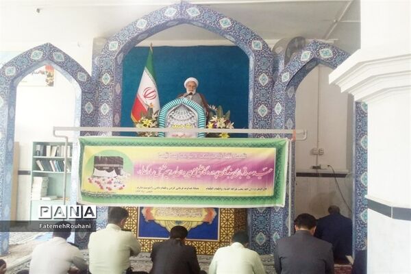 مراسم نماز عید سعید قربان در شهرستان خلیل آباد